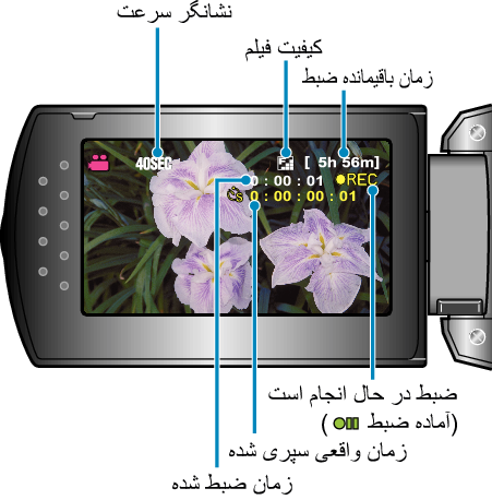 Indications During Time-Lapse Recording