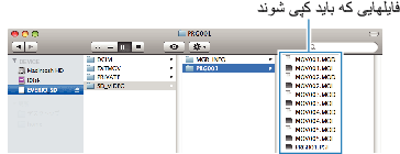 Copy files