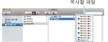 Copy files