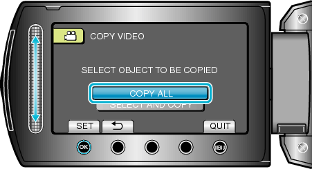 Selecting &#34;COPY ALL&#34;