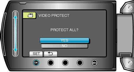 Selecting &#34;YES&#34;