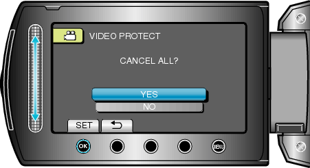 Selecting &#34;YES&#34;