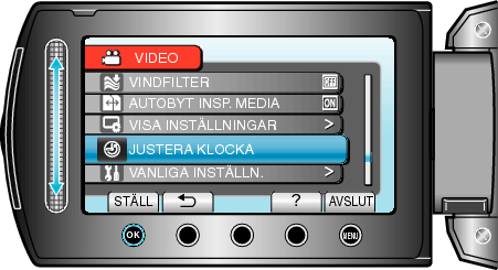 CLOCK ADJUST