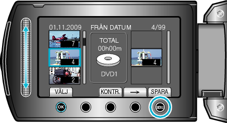 Display menu