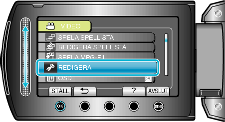 Selecting "EDIT"