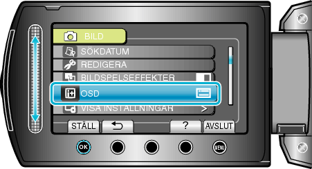 ON-SCREEN DISPLAY