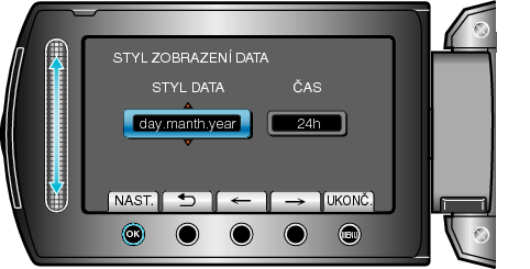 Setting the display style