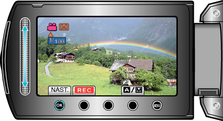 Adjusting the shutter speed