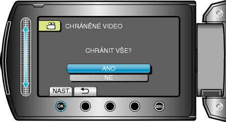 Selecting "YES"