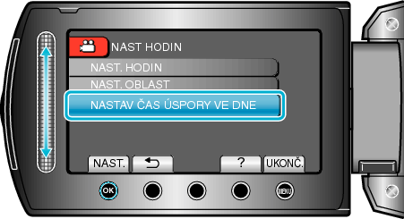 SET FOR DAYLIGHT SAVING TIME