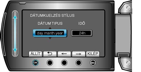 Setting the display style