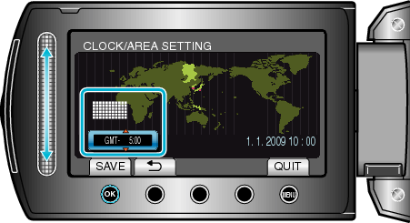 Selecting area