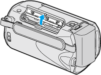 Opening the slot cover