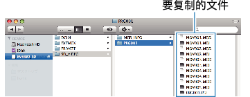 Copy files