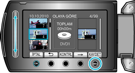 Display menu