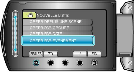 CREATE BY EVENT