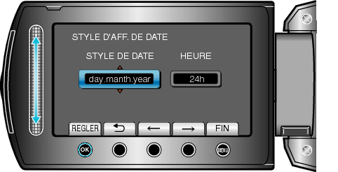 Setting the display style