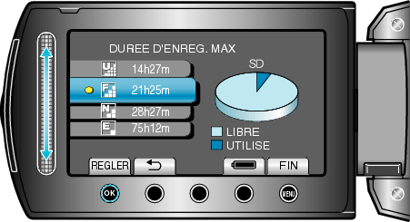 Remaining Recording Time