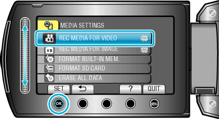 REC MEDIA FOR VIDEO