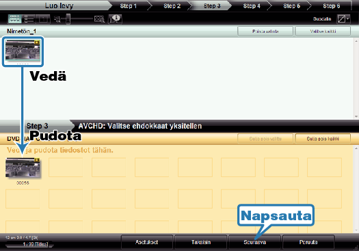 Selecting files to copy