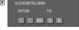Clock Set Style - PAL