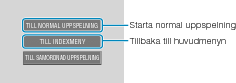 Digest Playback menu