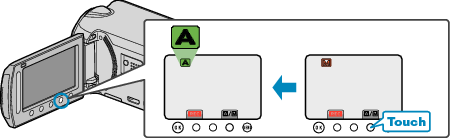 Selecting auto mode