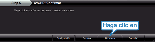 Copying to disc