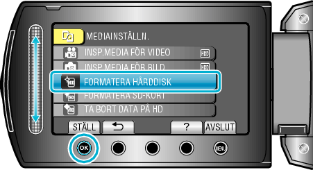 FORMAT HDD