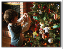 Decorating the tree