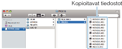 Copy files