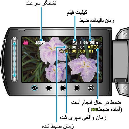 Indications During Time-Lapse Recording