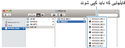 Copy files