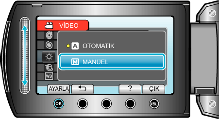 Manual brightness