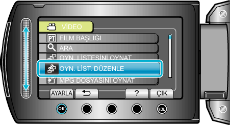 EDIT PLAYLIST