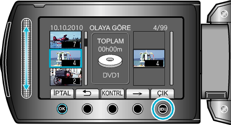 Display menu