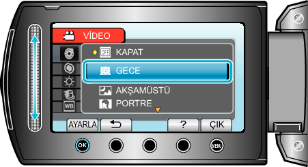 Select scene