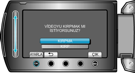 DO YOU WANT TO TRIM THE VIDEO?