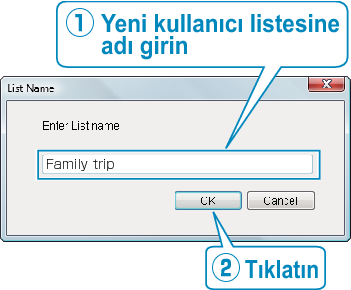 New user list