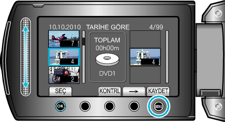 Display menu