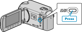 Upload button