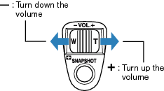 Adjusting speaker volume
