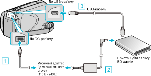 Connecting to BD writer