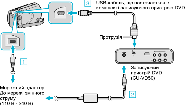 Connecting to BD/DVD writer