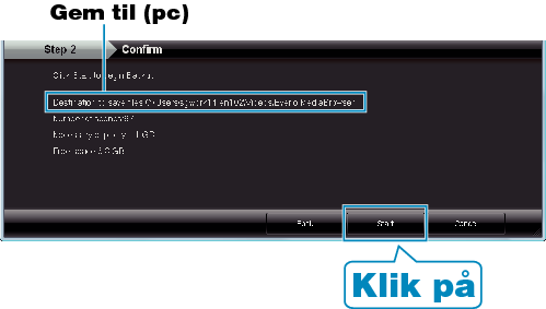 File destination
