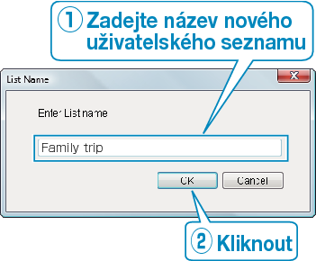 Adding user list