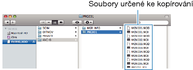Copying files