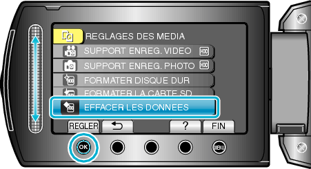 DELETE DATA ON HDD
