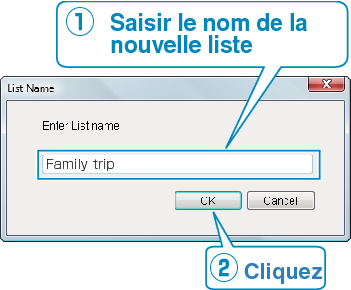 Adding user list