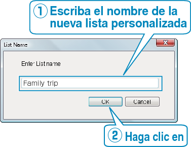 Adding user list